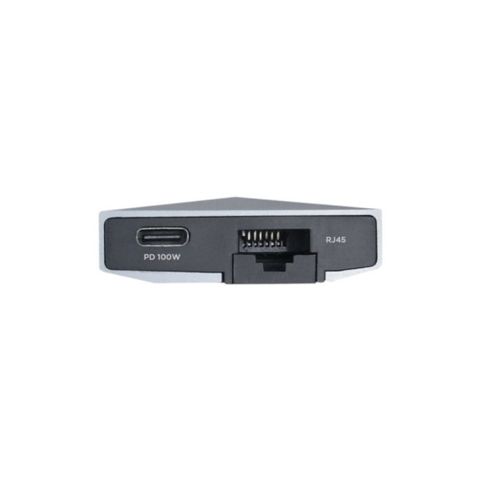 Aisens Docking Station 8 en 1 USB-C, HDMI 4K, RJ45, 3x USB, PD 100W, Gris Aisens Docking Station 8 en 1 USB-C, HDMI 4K, RJ45, 3x USB, PD 100W, Gris